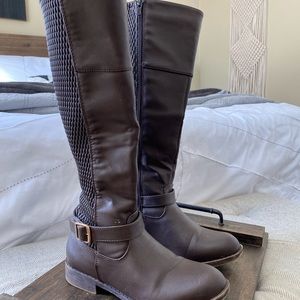 Just Fab Brown Riding Boots